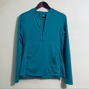 REI Half Zip Hooded Shirt